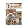 Stamperia die cuts vintage librairy