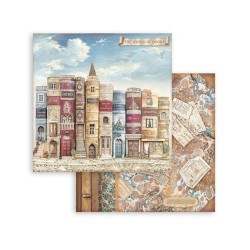 Stamperia collection 30x30 vintage library