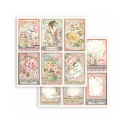 Stamperia collection 30x30 rose parfum