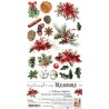 Craft o clock set images flowers Christmas