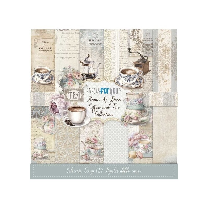 Papers for you collection 30x30 coffee and tea