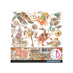 Ciao Bella pad 15x15 coral reef