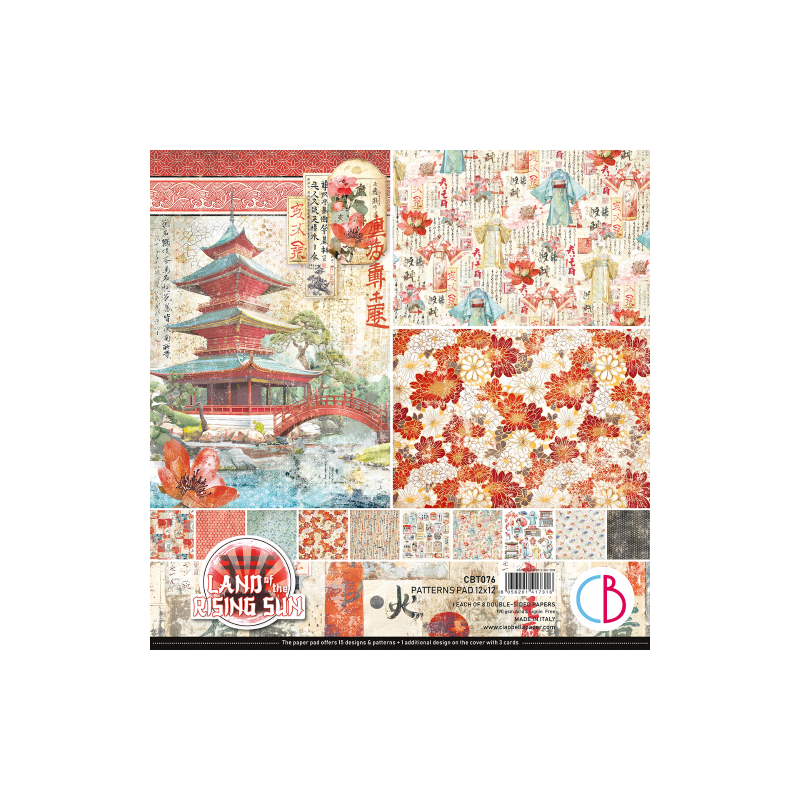 Ciao Bella collection 30x30 patterns land rising