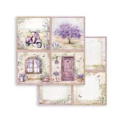 Stamperia collection 30x30 lavender