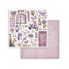 Stamperia collection 30x30 lavender