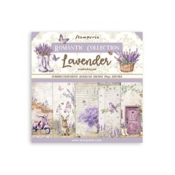 Stamperia collection 30x30 lavender