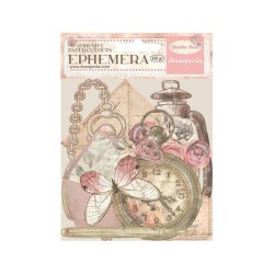 Stamperia pack ephemera shabby rose