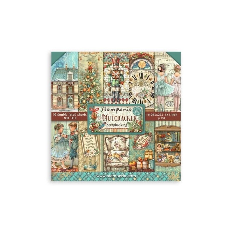 Stamperia collection 30x30 nutcracker