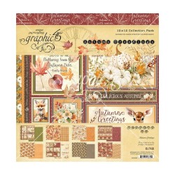 Graphic45 collection 30x30 autumn greetings