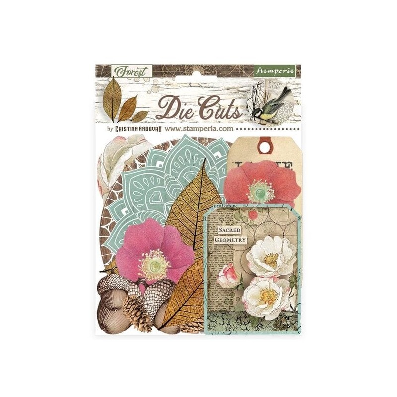 Stamperia Die cuts forest